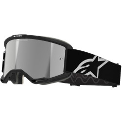 Brýle VISION 5 CORP, ALPINESTARS (černá, zrcadlové stříbrné plexi) 2025