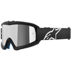 Brýle VISION YOUTH CORP, ALPINESTARS, dětské (černá, zrcadlové stříbrné plexi) 2025