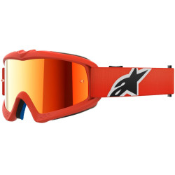 Brýle VISION YOUTH CORP, ALPINESTARS, dětské (oranžová, zrcadlové červené plexi) 2025