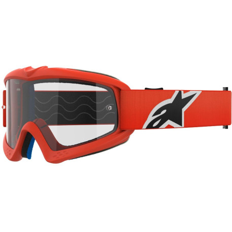 Brýle VISION YOUTH CORP, ALPINESTARS, dětské (oranžová, čiré plexi) 2025