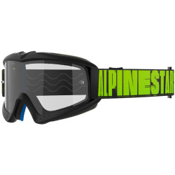 Brýle VISION YOUTH HOLLOW, ALPINESTARS, dětské (černá antracit/žlutá fluo, čiré plexi) 2025