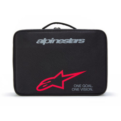 Kufr na brýle SUPERTECH VISION, ALPINESTARS (černá/červená, kapacita 4 ks brýlí a příslušenství)