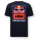 Triko BACKPRINT , RED BULL KTM, (tmavě modrá)