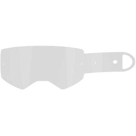Strhávací slídy plexi STANDARD pro brýle SUPERTECH, ALPINESTARS (20 vrstev v balení, čiré)