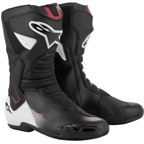 Boty SMX-6 3, ALPINESTARS (černá/bílá/červená) 2025