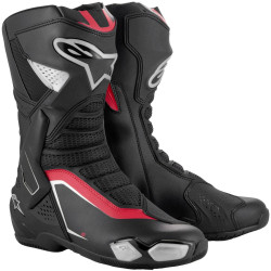 Boty SMX-6 3, ALPINESTARS (černá/stříbrná/červená) 2026