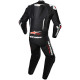 Jednodílná kombinéza GP-R7, TECH-AIR ready/kompatibilní, ALPINESTARS (černá/bílá/červená fluo) 2025