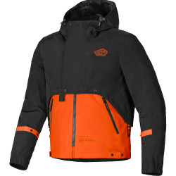 Bunda MOOTANT WATERPROOF PARKA, ALPINESTARS (černá/oranžová fluo) 2025