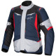 Bunda ST-1 WATERPROOF, ALPINESTARS (tmavě modrá/černá/červená) 2025
