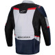 Bunda ST-1 WATERPROOF, ALPINESTARS (tmavě modrá/černá/červená) 2025