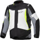 Bunda ST-1 WATERPROOF, ALPINESTARS (světle šedá/černá/žlutá fluo) 2025