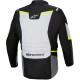 Bunda ST-1 WATERPROOF, ALPINESTARS (světle šedá/černá/žlutá fluo) 2025