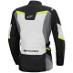 Bunda STELLA ST-1 WATERPROOF, ALPINESTARS (světle šedá/černá/žlutá fluo) 2025