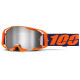 ARMATIC 100'% brýle Neon Orange, stříbrné zrcadlové plexi