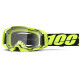 ARMATIC 100% brýle Neon Yellow, čiré plexi