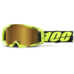 ARMATIC 100% brýle Neon Yellow, zlaté true plexi