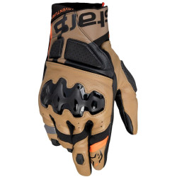 Rukavice BELIZE 3 DRYSTAR, ALPINESTARS (černá/hnědá) 2025