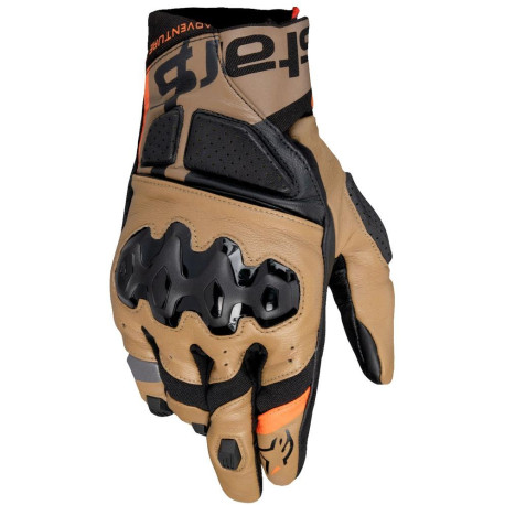 Rukavice BELIZE 3 DRYSTAR, ALPINESTARS (černá/hnědá) 2025