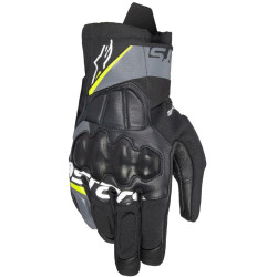 Rukavice COROZAL 3 DRYSTAR, ALPINESTARS (černá/tmavě šedá/žlutá fluo) 2025
