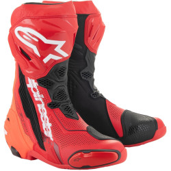 Boty SUPERTECH R VENTED, ALPINESTARS (červená fluo/červená) 2026