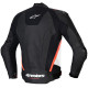Bunda MISSILE 3, ALPINESTARS (černá/bílá/červená fluo) 2025