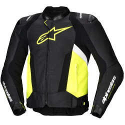 Bunda MISSILE 3 AIRFLOW, ALPINESTARS (černá/žlutá fluo/bílá) 2026