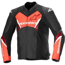 Bunda FASTER 3 AIRFLOW, ALPINESTARS (černá/červená fluo) 2025