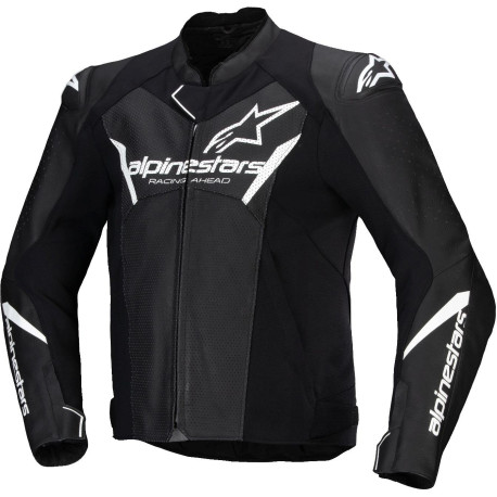 Bunda FASTER 3 AIRFLOW, ALPINESTARS (černá/bílá) 2025
