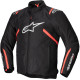 Bunda T-SPS 2 WATERPROOF, ALPINESTARS (černá/bílá/červená fluo) 2025