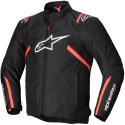 Bunda T-SPS 2 WATERPROOF, ALPINESTARS (černá/bílá/červená fluo) 2025