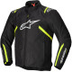 Bunda T-SPS 2 WATERPROOF, ALPINESTARS (černá/bílá/žlutá fluo) 2025
