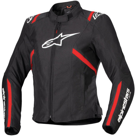 Bunda STELLA T-SPS 2 WATERPROOF, ALPINESTARS (černá/bílá/červená fluo) 2025