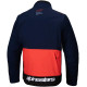 Bunda LITE-DURA SOFTSHELL, ALPINESTARS (modrá/oranžová/bílá) 2025