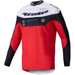 Dres PRO-DURA, ALPINESTARS (černá/červená/bílá) 2025