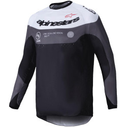 Dres PRO-DURA, ALPINESTARS (černá/bílá) 2025