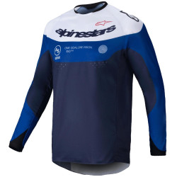 Dres PRO-DURA, ALPINESTARS (modrá/bílá) 2025