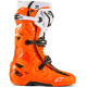 Boty TECH 10 ENDURO, ALPINESTARS (oranžová fluo/černá/bílá) 2025