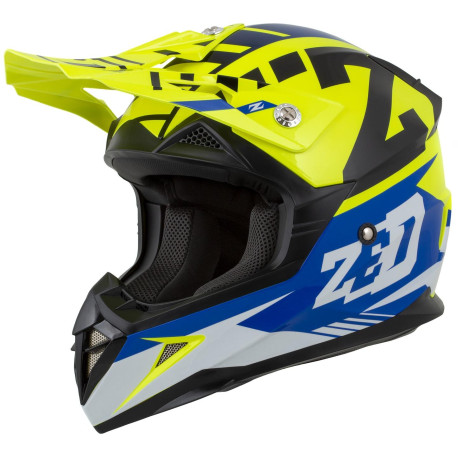 Přilba X1.9D TARGA, ZED, dětská (žlutá fluo/modrá/černá/bílá) 2025