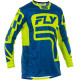 Dres LITE LANCER, FLY RACING - USA 2025 (modrá/hi-vis)