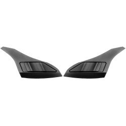 čelní kryty vrchní ventilace pro přilby AERO, CASSIDA (černá mat, pár)