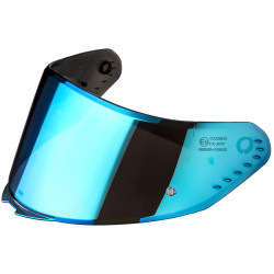 Plexi pro přilby AERO s přípravou pro Pinlock, CASSIDA - ČR (zrcadlové modré REVO)