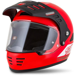 Přilba FormX Jawa RotaX, CASSIDA (červená/bílá/zlatá/černý matný kšilt) 2026