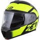 Přilba F19, ZED (černá/žlutá fluo) 2025
