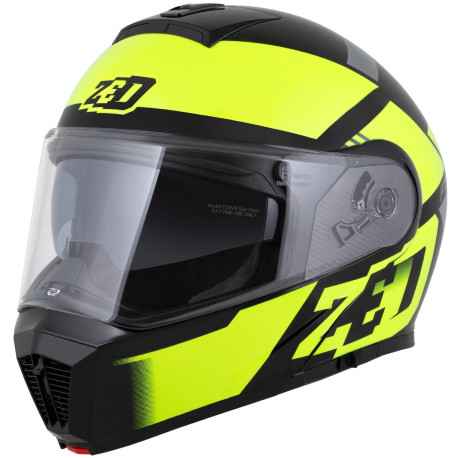 Přilba F19, ZED (černá/žlutá fluo) 2025