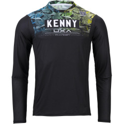 KENNY cyklo dres CHARGER 23 LS floral black