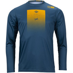 KENNY cyklo dres FACTORY petrol/yellow