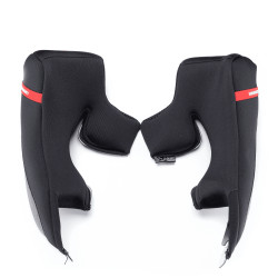 Interiér lícnice do přilby SCORPION EXO-HX1 CARBON SE černo/stříbrné