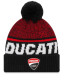 Zimní čepice DUCATI (černá,červená)