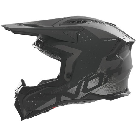 Přilba N634, NOX (černá matná,stříbrná) 2025