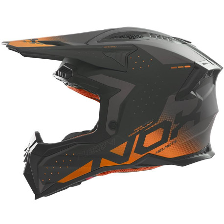 Přilba N634, NOX (černá matná,oranžová) 2025